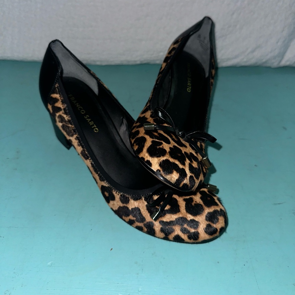 Franco Sarto Cheetah Print Heels 🐆👠